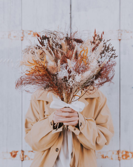 livraison bouquet de fleurs séchées en france