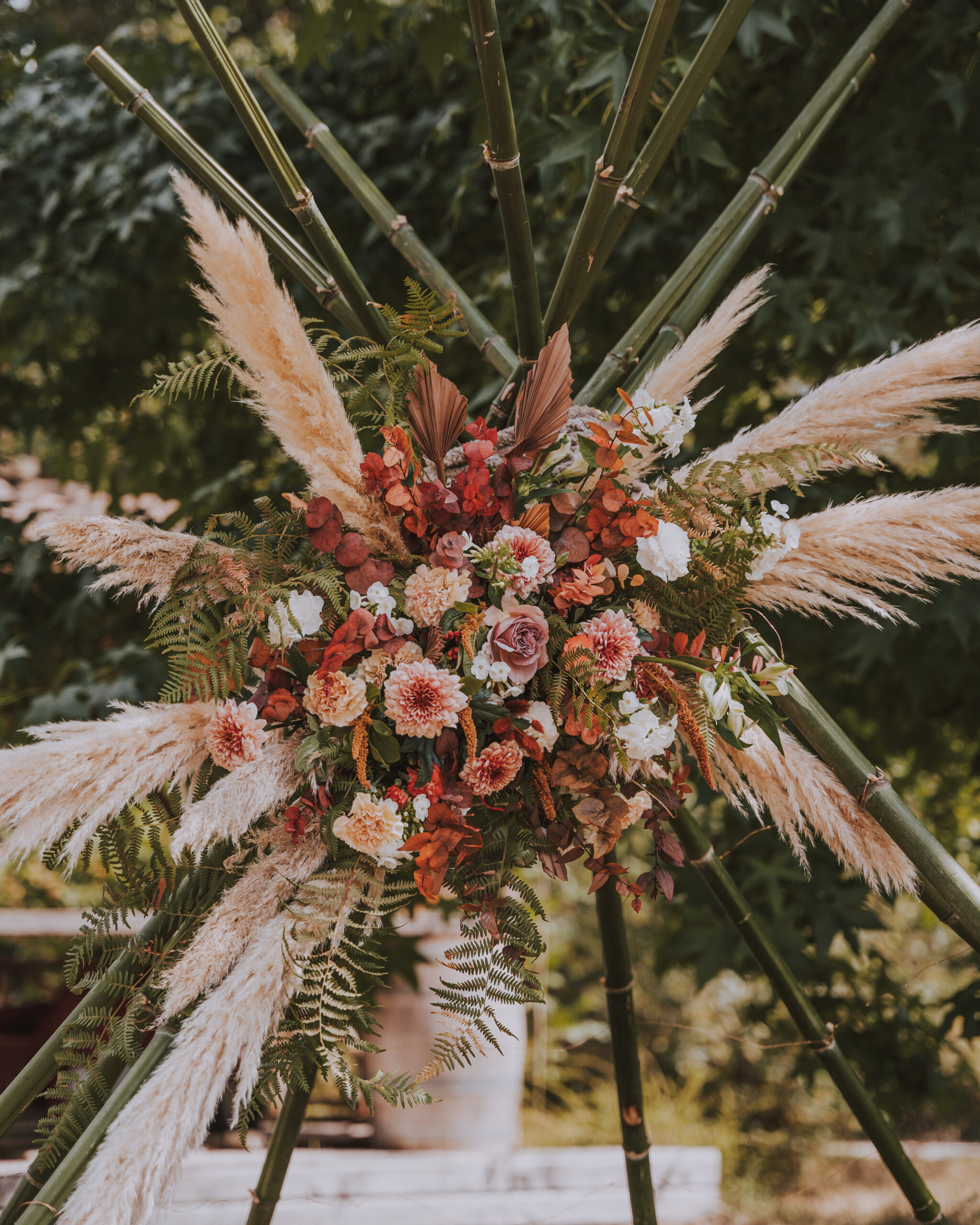 mariage été indien bohème 