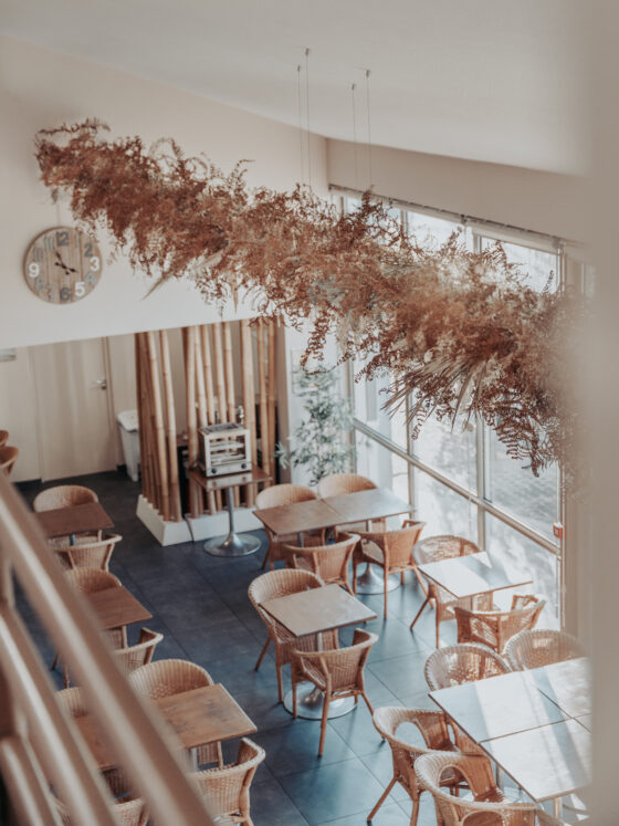 suspension florale otellia auberge de jeunesse blanquefort